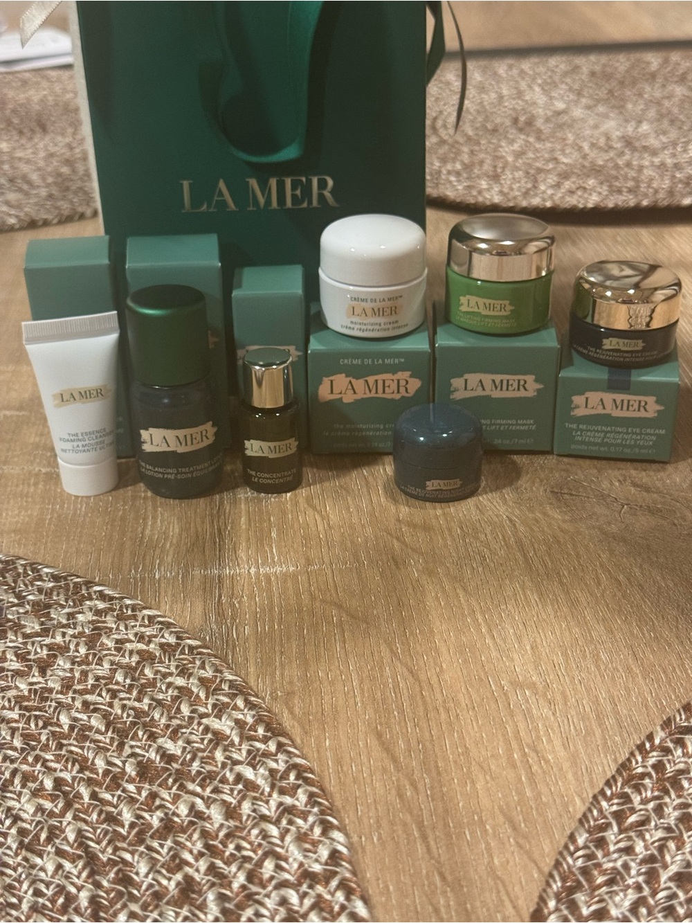 New La Mer full routine Skincare 7pc set
